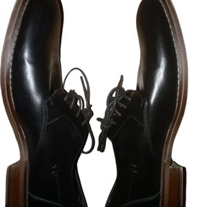 EUC Curt & Larson Mens Lace Up Dress Shoe - Glossy Black - Mens Size 8.5M.